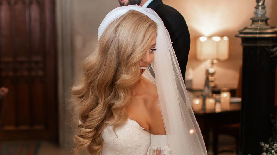 Alex Murphy shares wedding photos with HELLO!