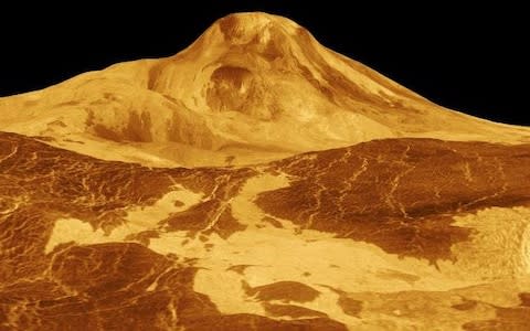 Today the surface of Venus is too hot for life - Credit: Nasa