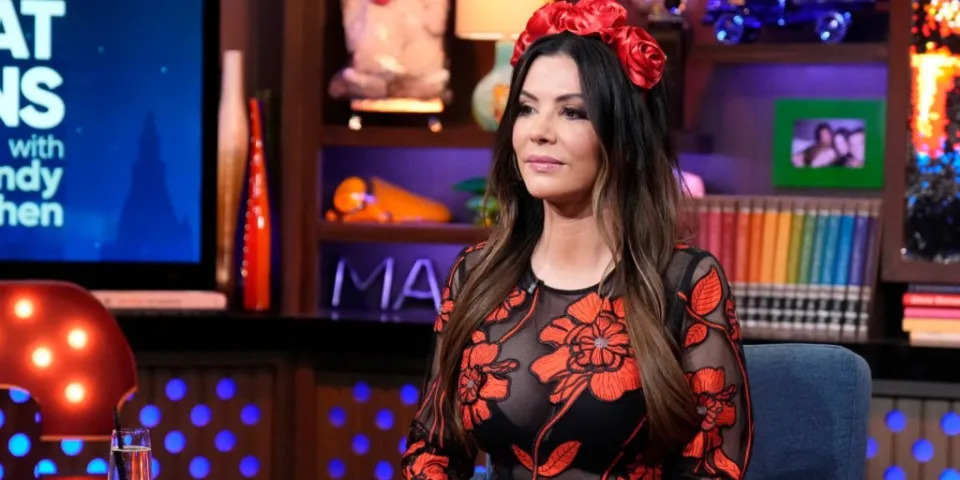 Adriana de Moura, star of Real Housewives of Miami on WWHL. 