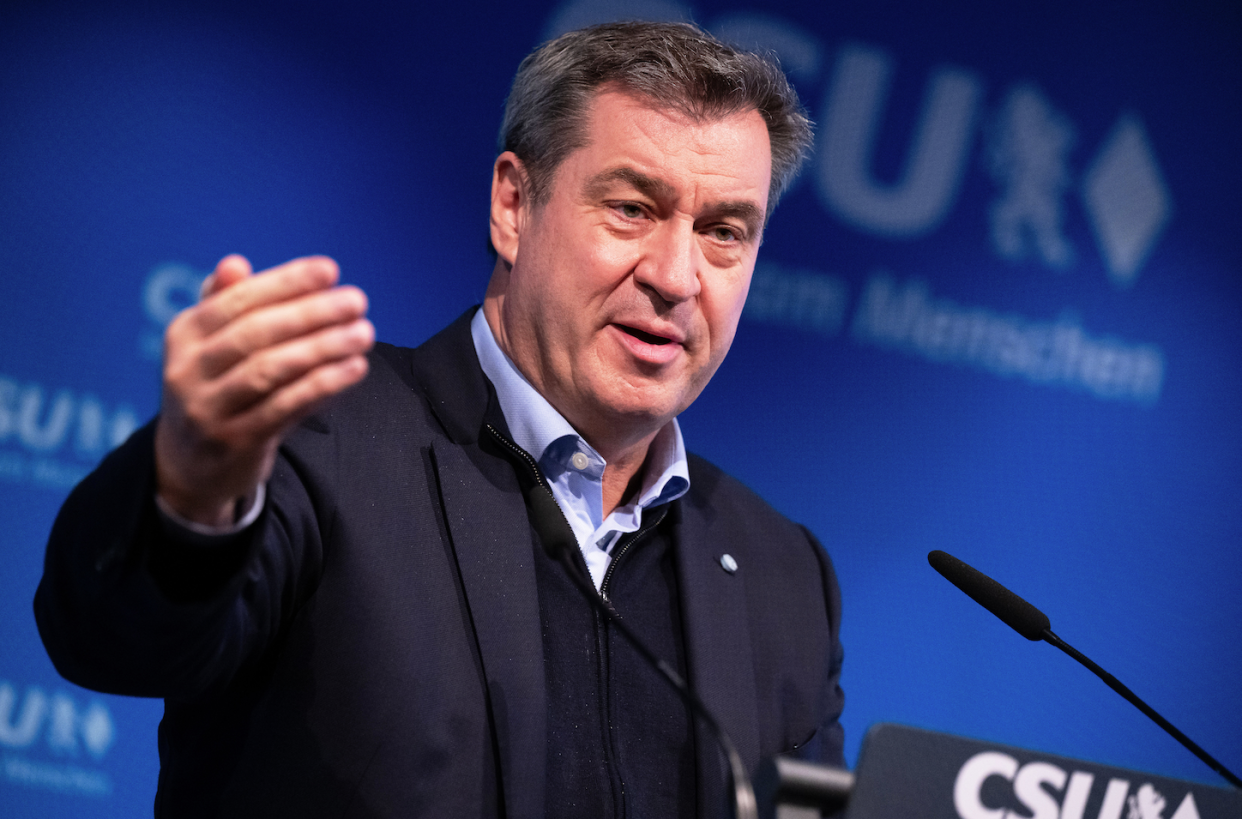 Markus Söder: Knallhart, wenn es um Gendersternchen geht. (Bild: Sven Hoppe/dpa)