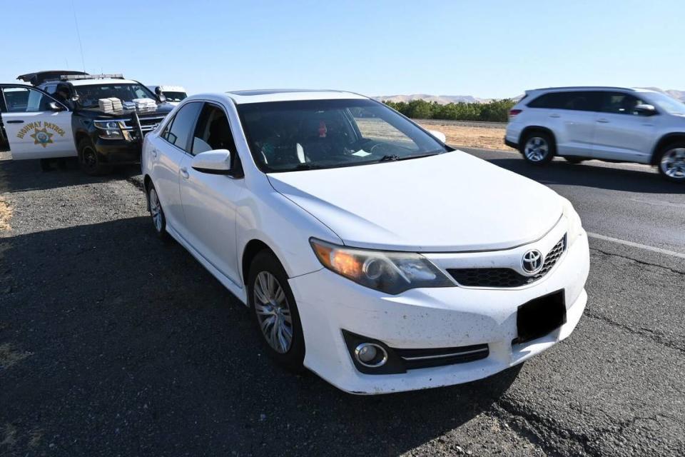 A driver passing through Fresno County was stopped with 150 pounds of drugs in a truck tire, the California Highway Patrol said Tuesday, Sept. 12, 2023.