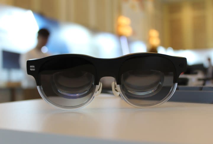 The front of the Asus AR glasses.