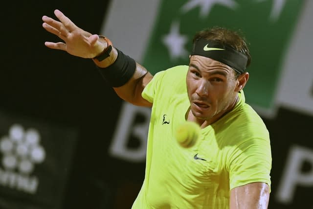 Rafael Nadal was beaten by Diego Schwartzman in Rome