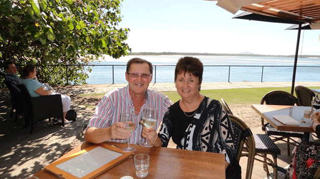 Harold and Susan Horder from Queensland made a last minute decision to see Andre Rieu in the Netherlands