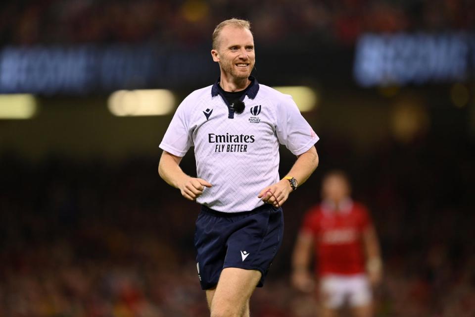 Wayne Barnes se întoarce la Cupa Mondială de Rugby din nou ca arbitru (Getty Images)