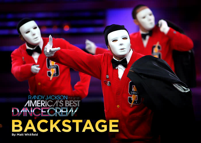 Backstage at America's Best Dance Crew