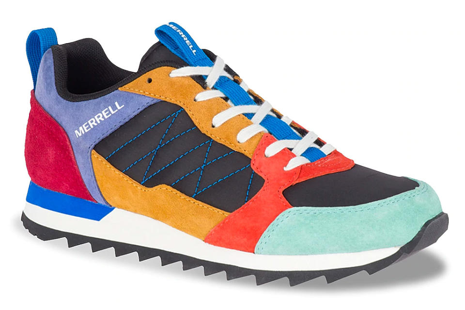 sneakers, colorful, merrell