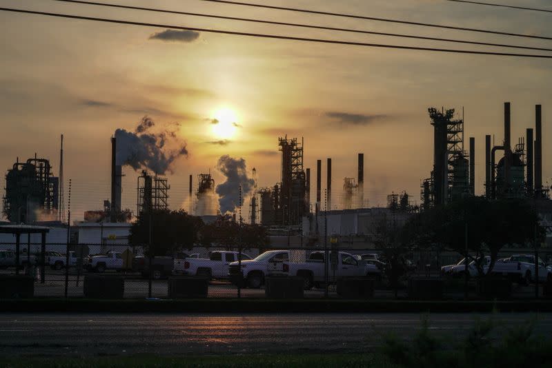 FILE PHOTO: Exxon's U.S. oil refineries pump out more soot than rivals' plants