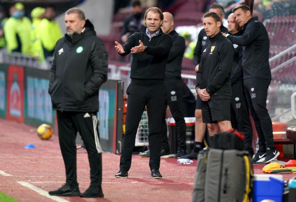 Hearts manager Robbie Neilson (Jane Barlow/PA) (PA Wire)