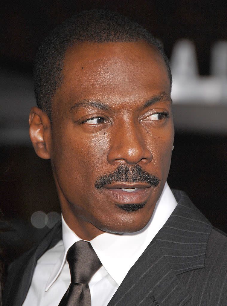 With Beard: Eddie Murphy