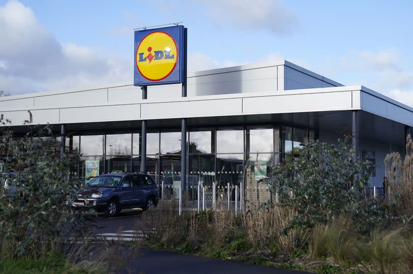 A Lidl supermarket (Andrew Matthews/PA)