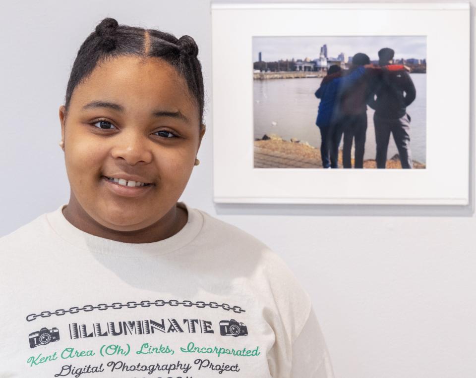 Dejanay Scott placed second in the Overall Best Photograph category for “Sticking Together" in the Illuminate Digital Photography Project. The image is part of a Black History exhibit at Massillon Museum.