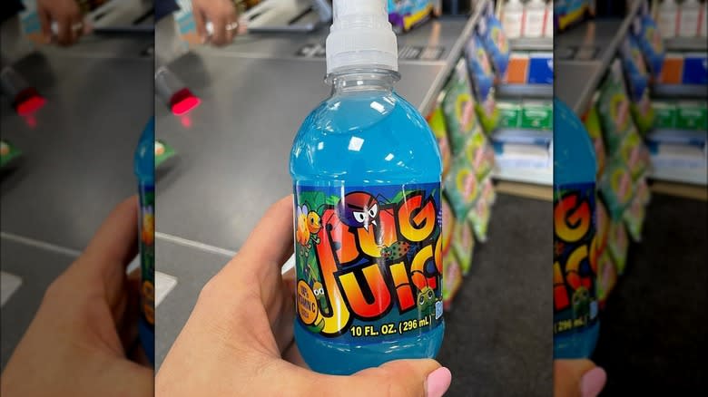 store refrigerator of bug juice