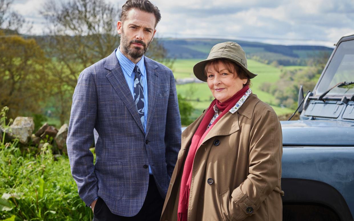 David Leon and Brenda Blethyn in Vera