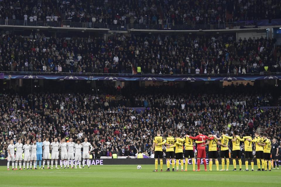 7 décembre 2016, Ligue des Champions, Real Madrid – Borussia Dortmund : 2-2