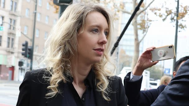 PHOTO: Former Theranos CEO Elizabeth Holmes, Nov. 18, 2022, in San Jose, Calif. (Justin Sullivan/Getty Images)