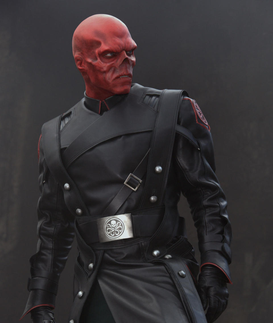 Hugo Weaving as Johann Schmidt / Red Skull, Hydra's big bad in &lt;i&gt;Captain America: The First Avenger&lt;/i&gt;. (Marvel)