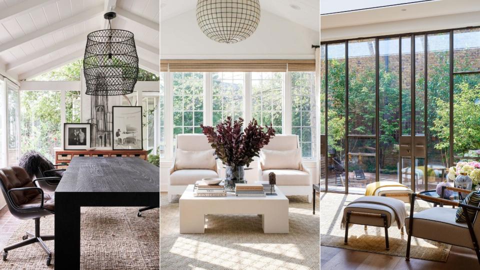 Increase the natural light in your home with these sunroom ideas