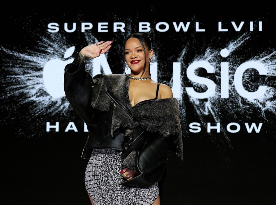 Rihanna, Super Bowl Press Conference
