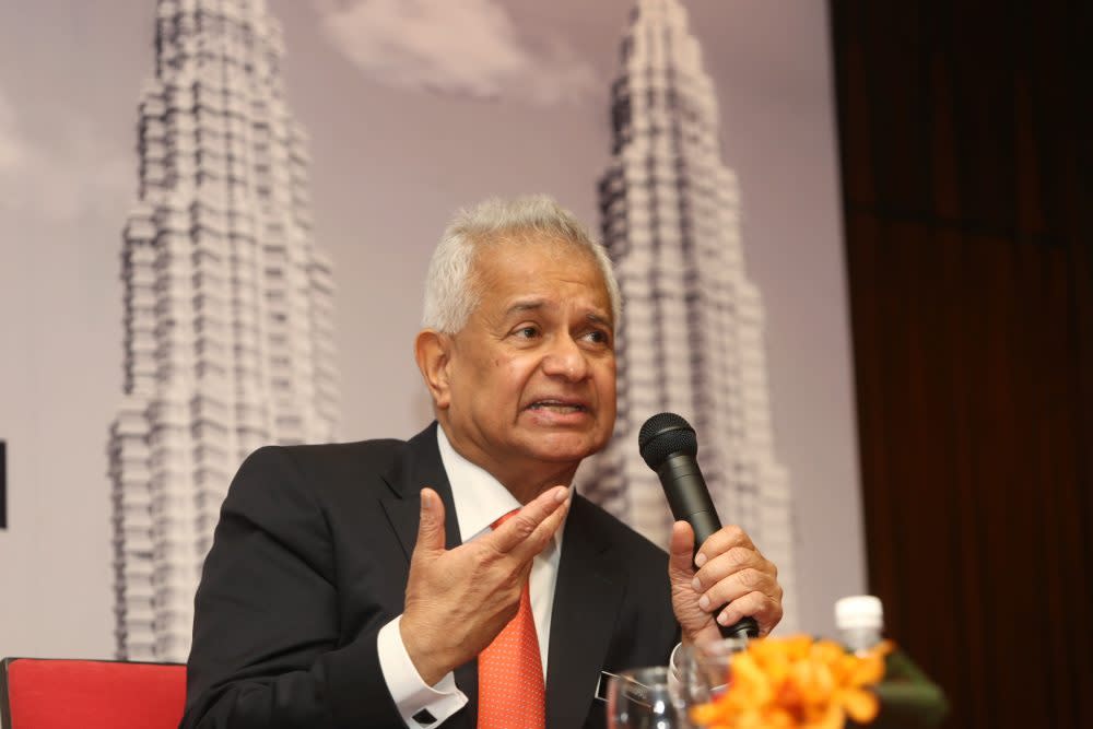 In the prologue to his book, ‘My Story: Justice in the Wilderness’, Tan Sri Tommy Thomas said the then-prime minister made the revelation almost immediately after saying that his appointment as the AG had received royal assent. — Picture by Choo Choy May