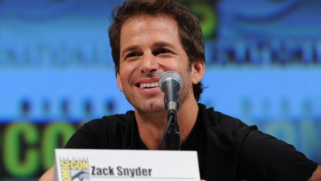  Blue Beetle and Zack Snyder 