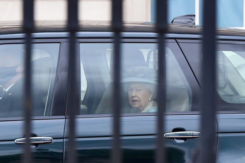 State Opening of Parliament at the Palace of Westminster, in London