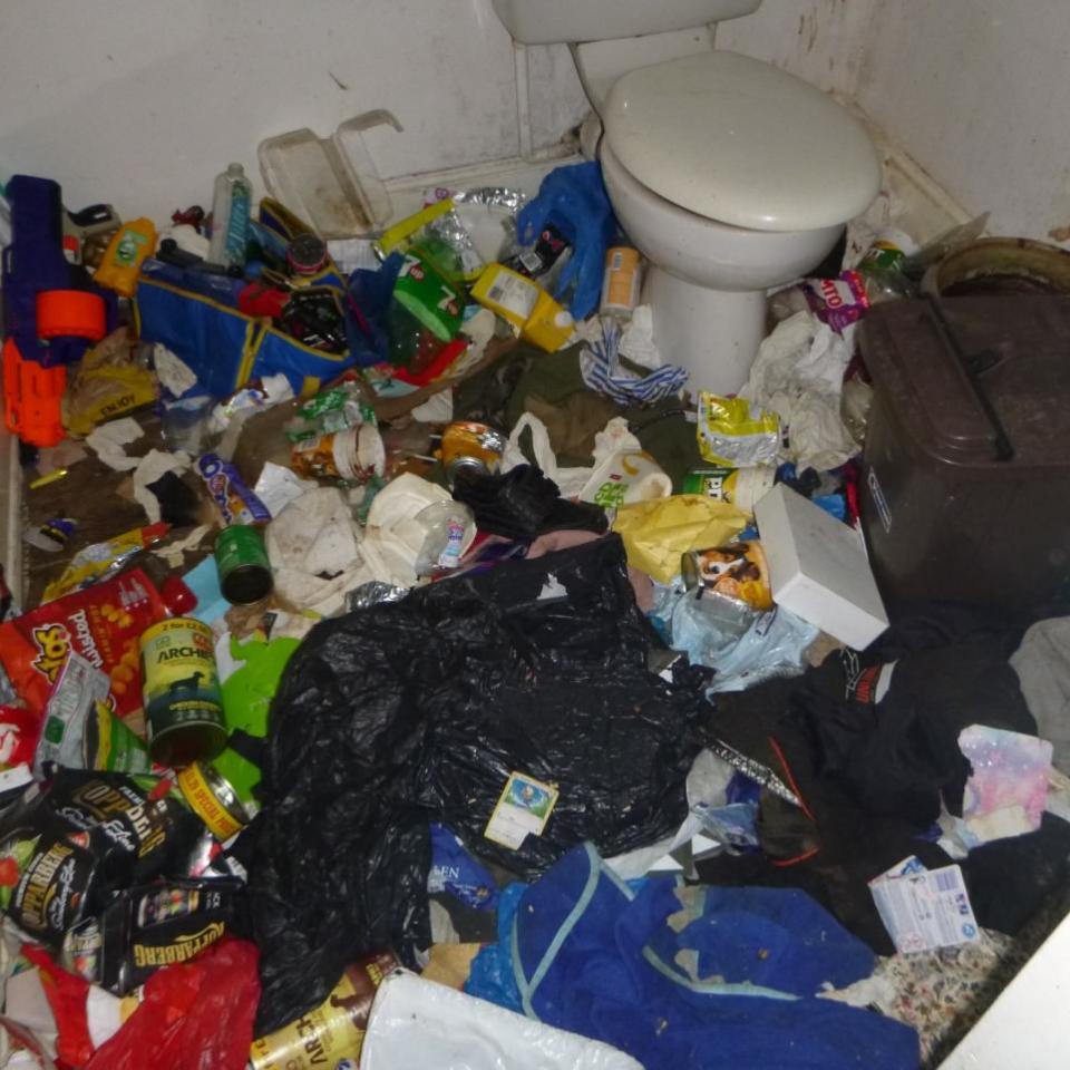 Bradford Telegraph and Argus: A bathroom in the house where O'Connor lived