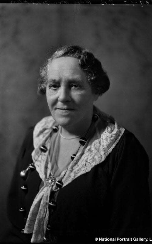 Henrietta Franklin is one of 59 men and women who will have their name etched onto the plinth of the Millicent Fawcett statute in Parliament Square. - National Portrait Gallery London