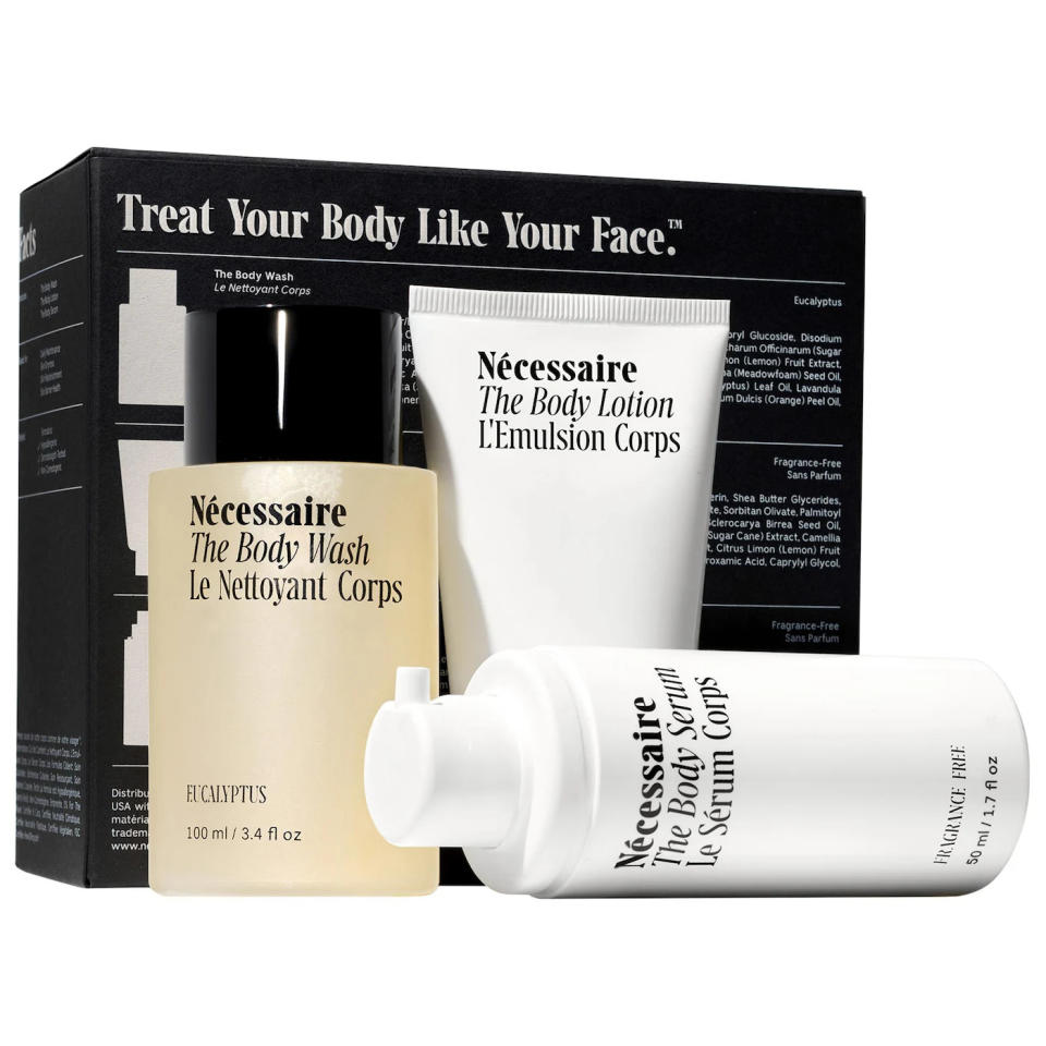 Set de prueba + viaje The Body Essentials de Nécessaire. (Foto: Sephora)