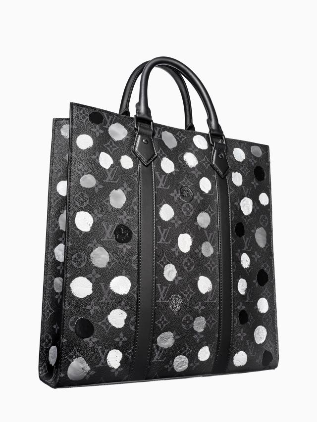 Authentic Yayoi Kusama for Louis Vuitton Black and White Polka Dot