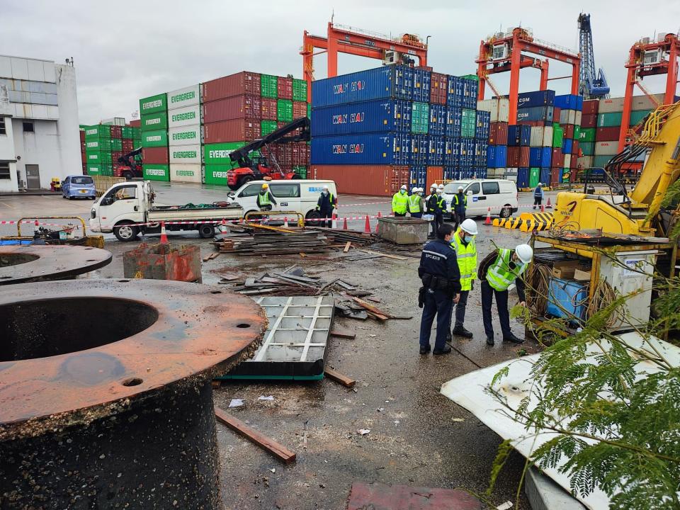 葵涌貨櫃碼頭傳爆炸聲　男工被彈飛10米昏迷送院不治