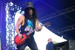 Slash at Lollapalooza 2019, photo by Heather Kaplan