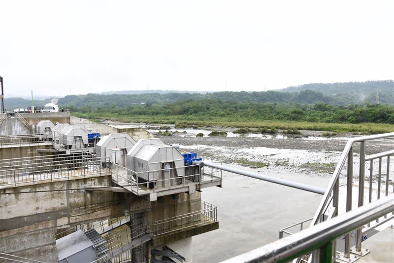 石門水庫阿姆坪防淤隧道（圖／行政院提供）