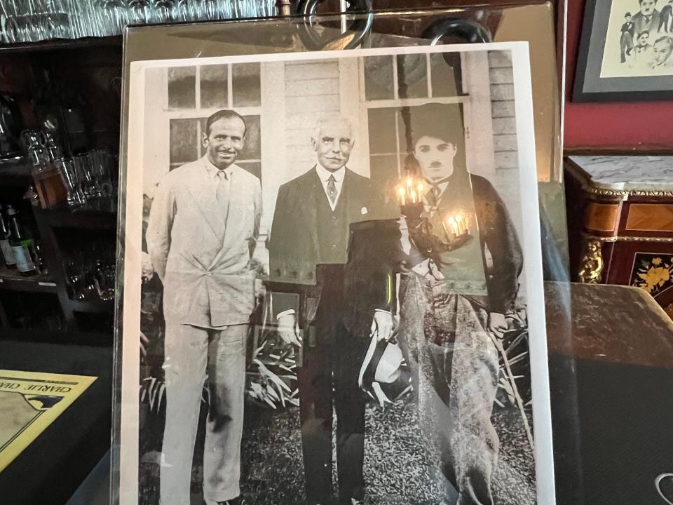 douglas fairbanks, otto kahn and charlie chaplin