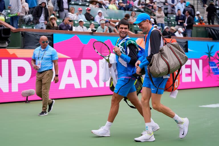 Carlos Alcaraz, tercero del ranking mundial, e Jannik Sinner, líder, sostendrán la final del ATP 500 de Pekín.