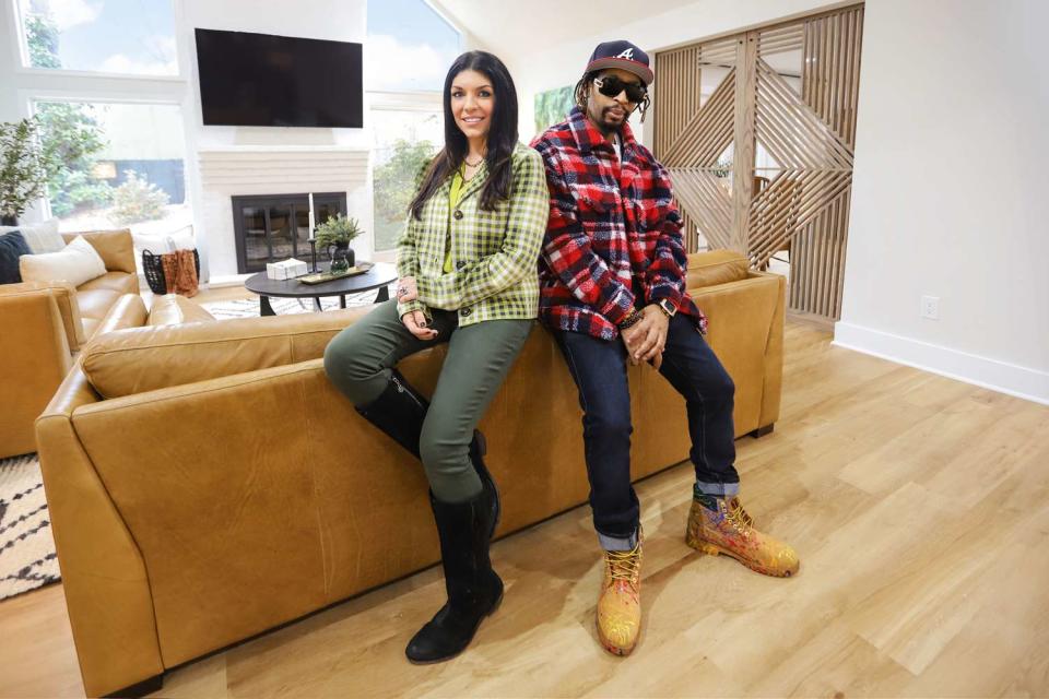 <p>HGTV</p> Anitra Mecadon and Lil Jon