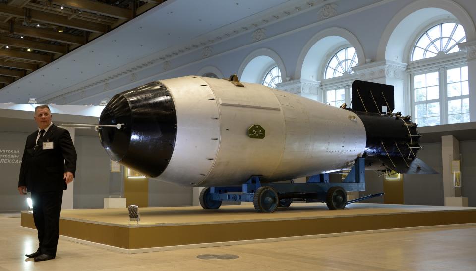 The Tsar bomb (Getty)