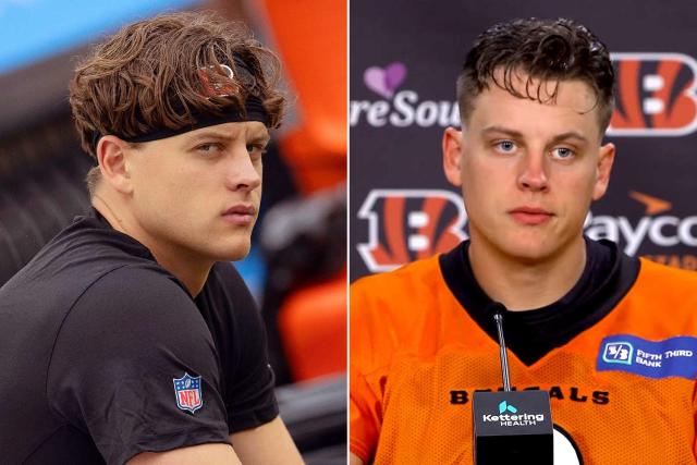 Joe Burrow sports new look prompted in part by brutal performance