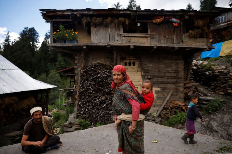 The Wider Image: Doctors scale rockslides, invoke gods to vaccinate Himalayan villages