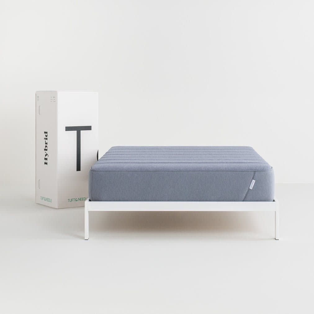 <p><a href="https://go.redirectingat.com?id=74968X1596630&url=https%3A%2F%2Fwww.tuftandneedle.com%2Fproducts%2Fhybrid-mattress&sref=https%3A%2F%2Fwww.menshealth.com%2Ftechnology-gear%2Fa43865295%2Ftuft-and-needle-sale-may-2023%2F" rel="nofollow noopener" target="_blank" data-ylk="slk:Shop Now;elm:context_link;itc:0;sec:content-canvas" class="link rapid-noclick-resp">Shop Now</a></p><p>Tuft & Needle Mint Hybrid Mattress</p><p>$1456.00</p>