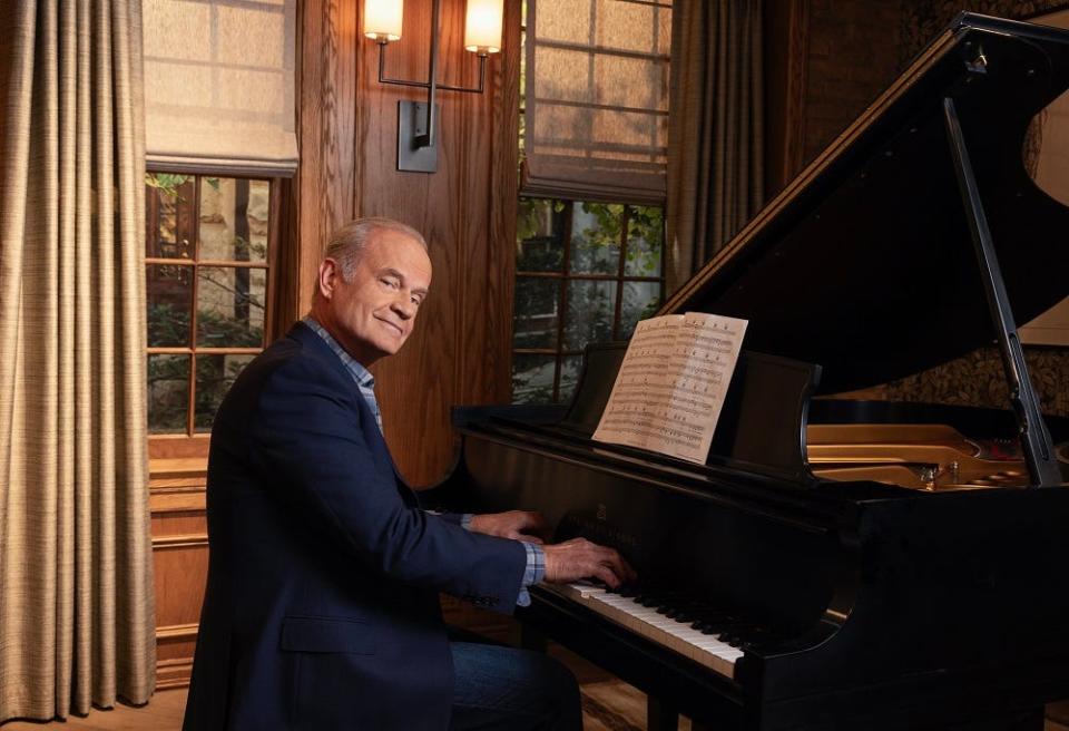 Kelsey Grammer as Frasier Crane in "Frasier," which kicks off on Paramount+ on Oct. 12.