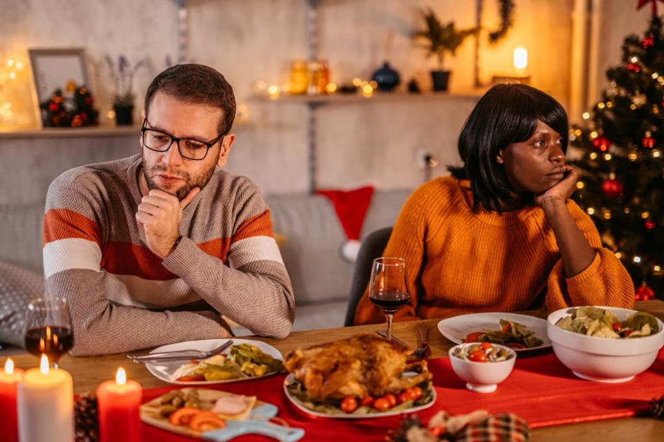 Misery business: Who hasn’t had an argument around the dinner table at Christmas? (iStock)