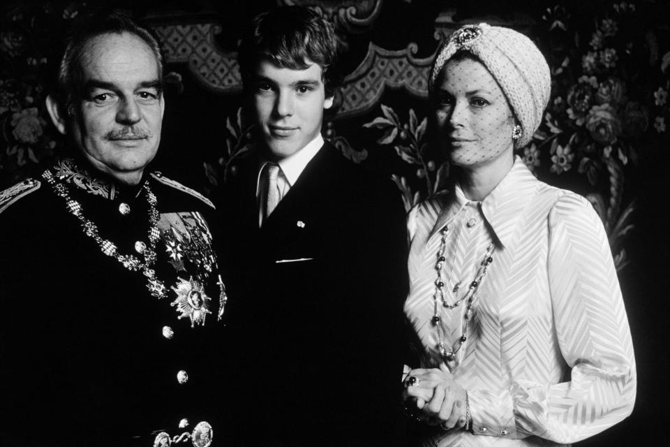 Prince Albert II lovingly restored two rooms at the Hôtel de Paris Monte-Carlo in honor of his parents, shown here in 1970.