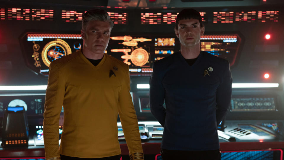  Pike and Spock in Star Trek: Strange New Worlds 