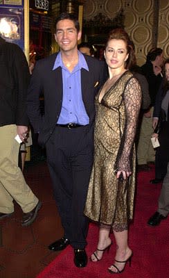 James Caviezel and Dagmara Dominczyk at the Hollywood premiere of The Count of Monte Cristo