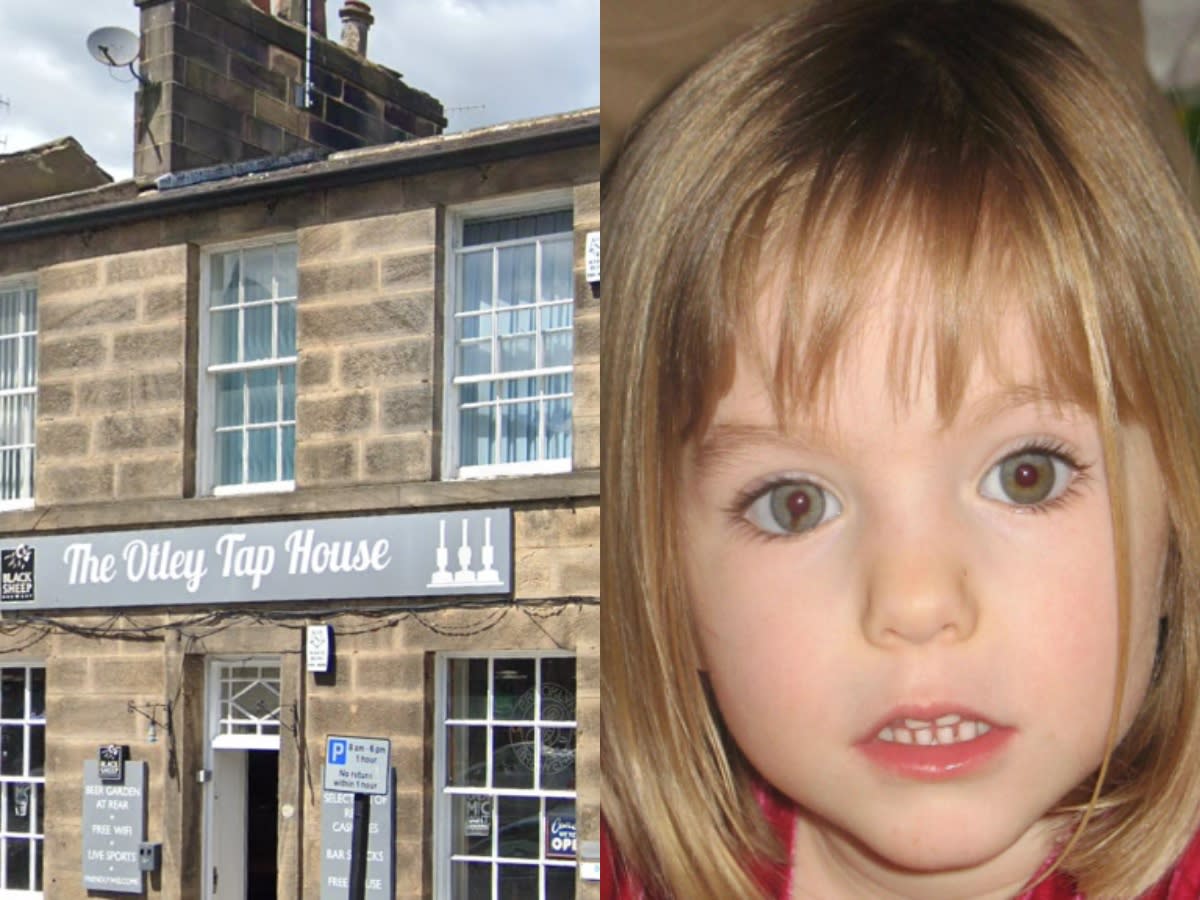 A Madeleine McCann Mother's Day ad from The Otley Burger Company has been banned. (SWNS/PA)