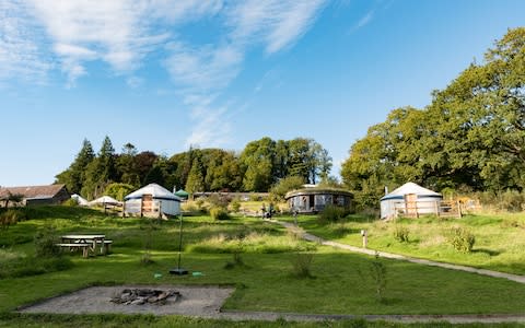 Fron Farm Yurt Retreat - Credit: Jim Ross Photography/Jim Ross