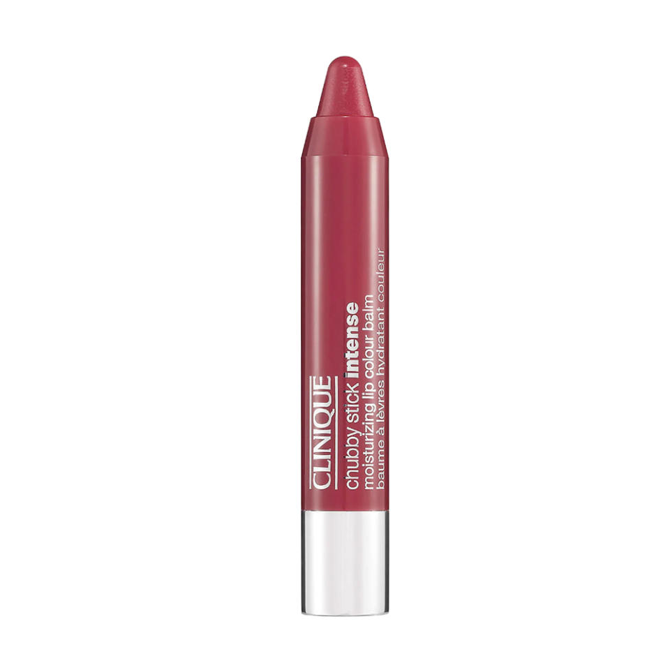 Chubby Stick Intense Moisturizing Lip Color Balm in Roomiest Rose. (Photo: Clinique)