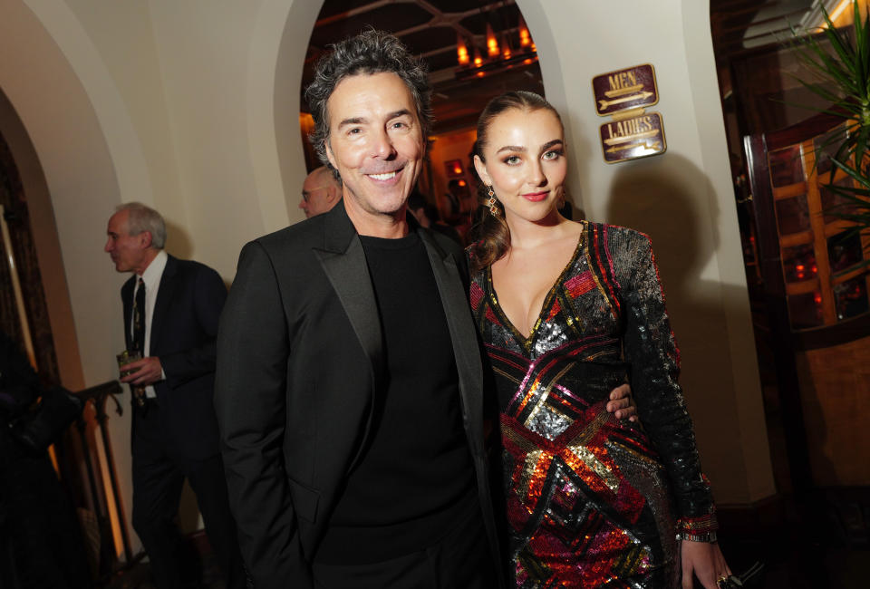 Shawn Levy and daughter Sophie Levy