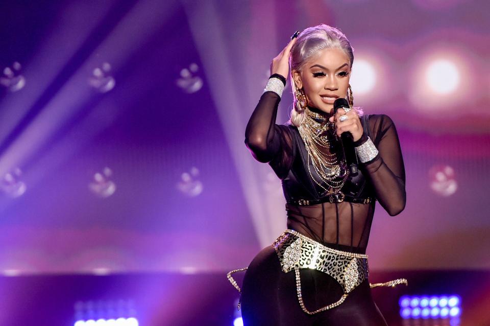 Saweetie performs at Dick Clark's New Year's Rockin' Eve with Ryan Seacrest 2021 broadcast on Dec. 31, 2020, and Jan. 1, 2021.